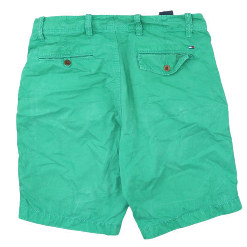 Tommy Hilfiger Men's Green Chino Shorts Size 31 Regular Fit
