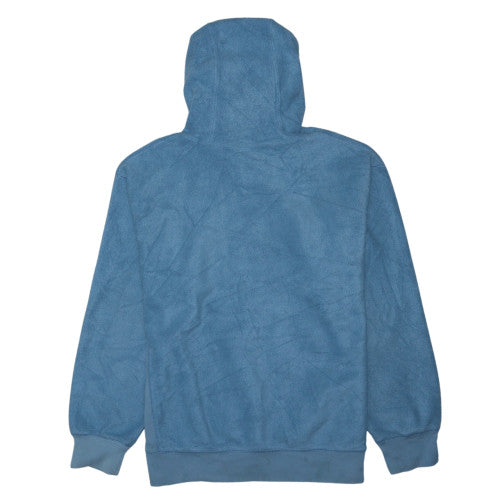 GAP Womens Blue Pullover Hoodie Medium Fleece Casual Sweatshirt