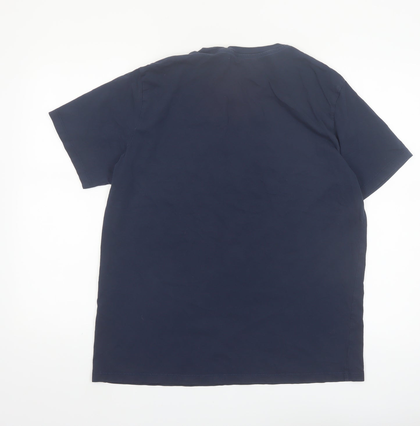 Levi's Men's Blue Logo Graphic T-Shirt Size L Cotton Crew Neck