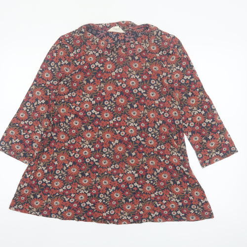 Seasalt Cornwall Women’s Multicoloured Floral Tunic Top Size 10