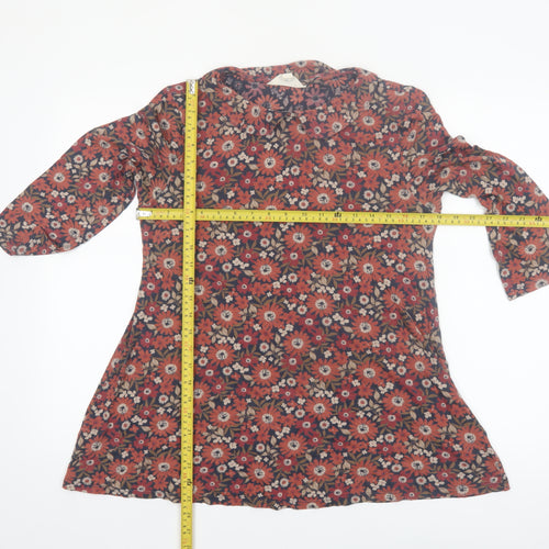 Seasalt Cornwall Women’s Multicoloured Floral Tunic Top Size 10