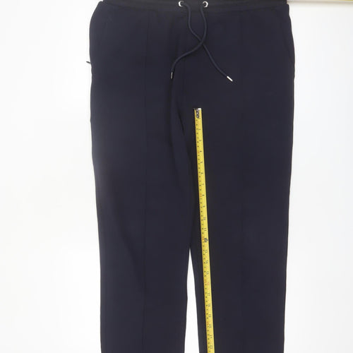 Marks and Spencer Autograph Men's Black Joggers M Regular Fit