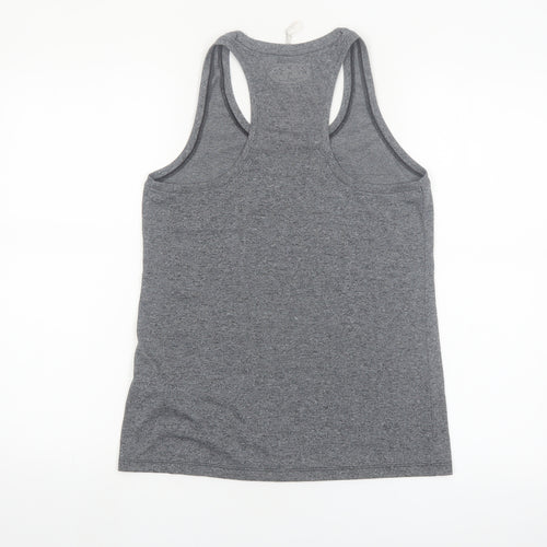 Under Armour Womens Grey XS Racerback Athletic Tank Top