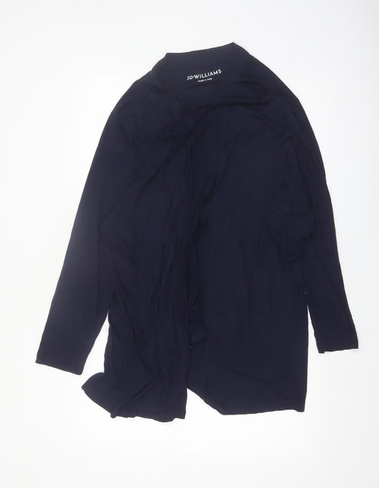JD Williams Women Blue Size 28 Long Sleeve Open Lightweight Coatigan