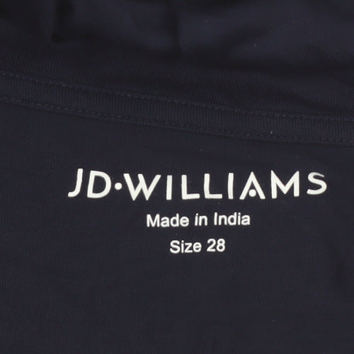 JD Williams Women Blue Size 28 Long Sleeve Open Lightweight Coatigan