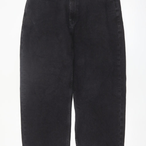 Marks and Spencer Men's Black Loose Fit Jeans 36W 29L Denim