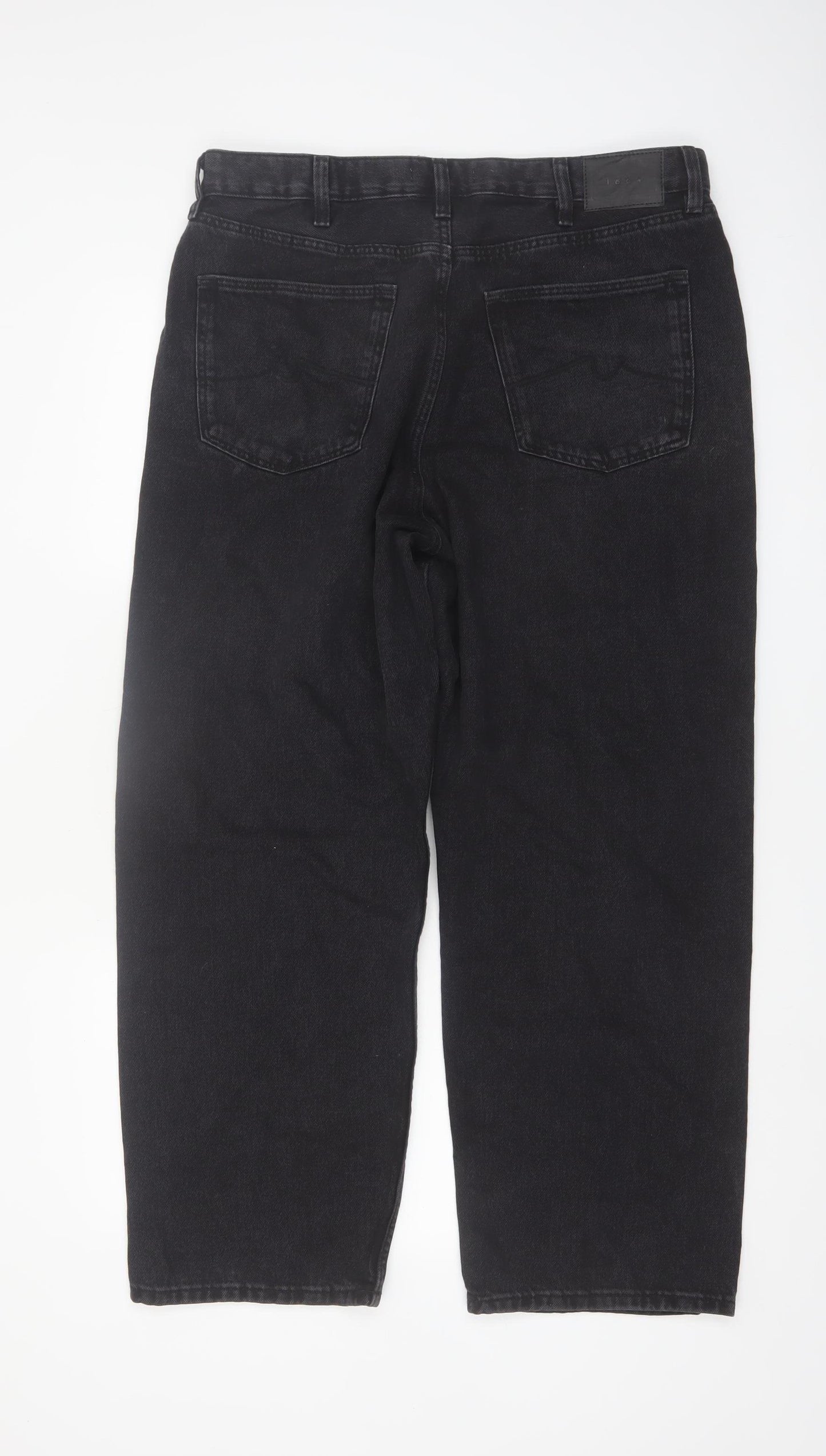 Marks and Spencer Men's Black Loose Fit Jeans 36W 29L Denim