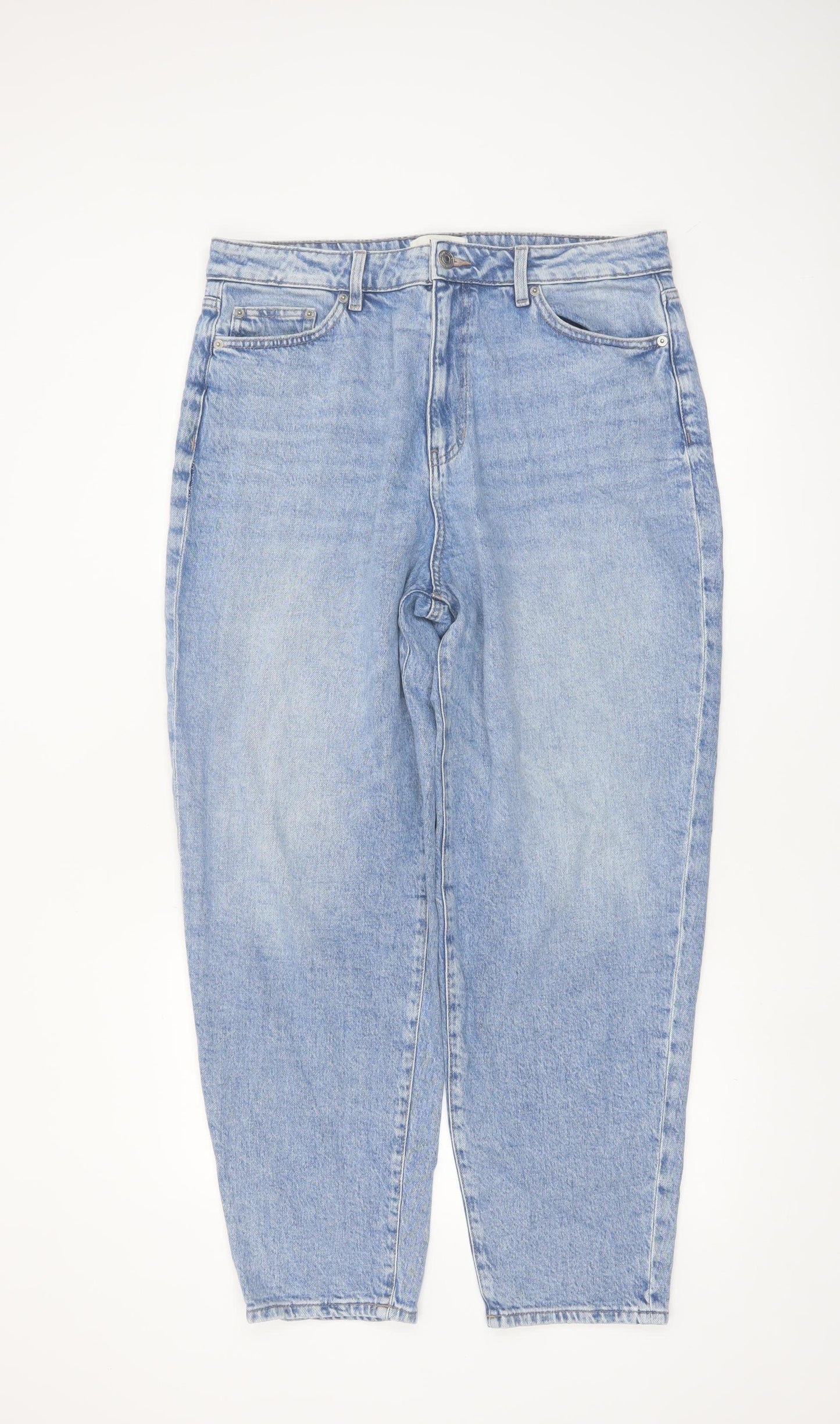 Marks and Spencer Women’s Blue Mom Jeans Size 16 Tall Denim