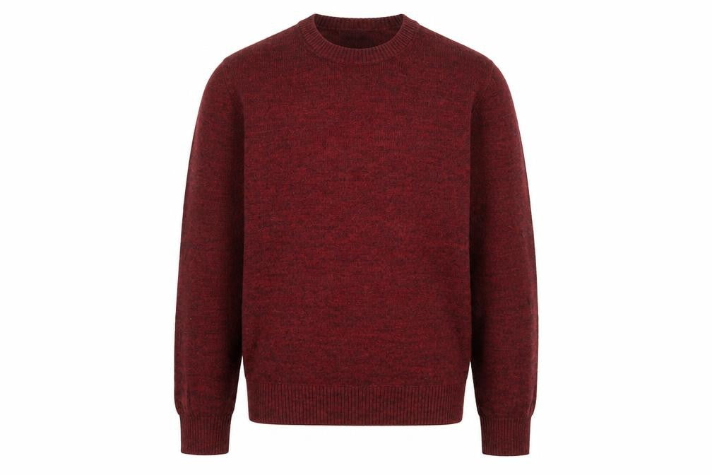 Gap Men's Red Cotton Crew Neck Pullover Jumper Size L