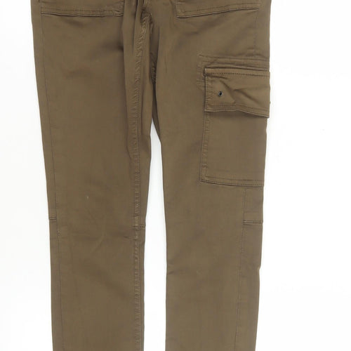 Denim Co. Women’s Brown Skinny Cargo Jeans Size 6