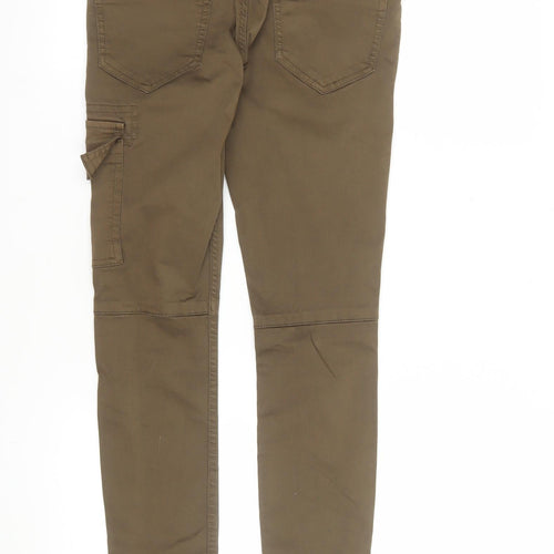 Denim Co. Women’s Brown Skinny Cargo Jeans Size 6
