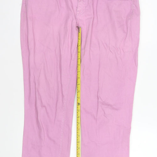 Gap Women's Pink Skinny Jeans Size 8 Slim Fit Mid Rise Denim