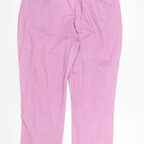 Gap Women's Pink Skinny Jeans Size 8 Slim Fit Mid Rise Denim