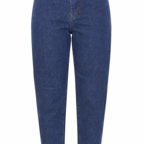 I Saw It First Women Blue Size 8 High Rise Mom Jeans