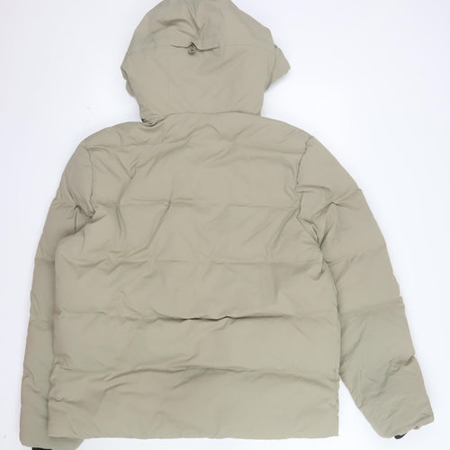 Marks and Spencer Women’s Beige Hooded Puffer Jacket Size L
