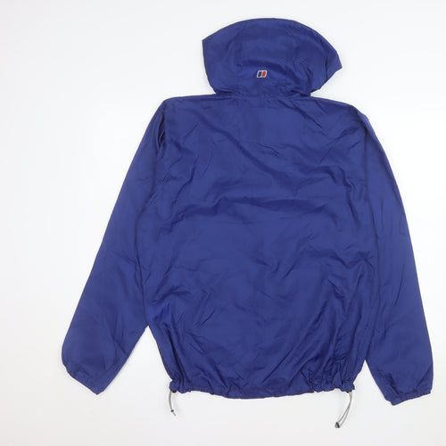 Berghaus Men's Blue M Windproof Lightweight Hooded Jacket