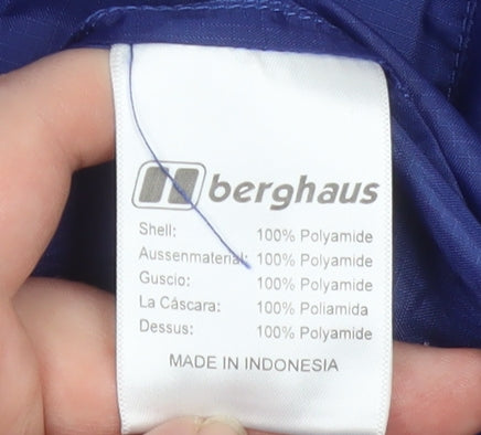 Berghaus Men's Blue M Windproof Lightweight Hooded Jacket