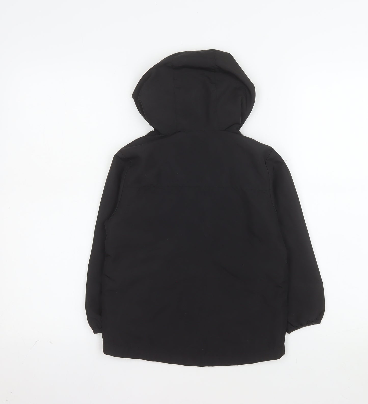 F&F Boys Black Hooded Soft Shell Jacket 4-5 Years Gaming Design