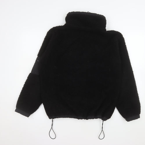 Urban Outfitters Men's Black Fleece Full Zip Jacket XS