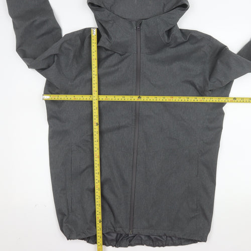 Uniqlo Men's Grey L Softshell Windbreaker Jacket Hooded L