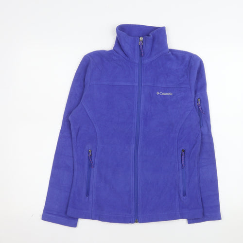 Columbia Women's Purple XS Fleece Full Zip Outdoor Jacket