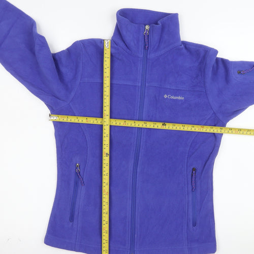 Columbia Women's Purple XS Fleece Full Zip Outdoor Jacket