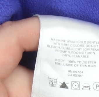 Columbia Women's Purple XS Fleece Full Zip Outdoor Jacket
