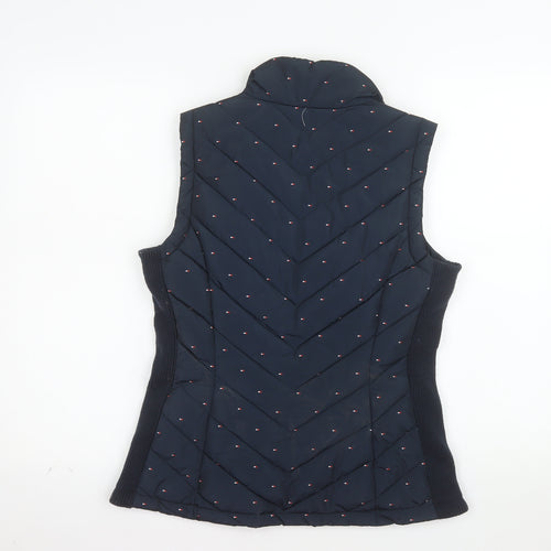 Tommy Hilfiger Women's Blue XS Puffer Quilted Waistcoat