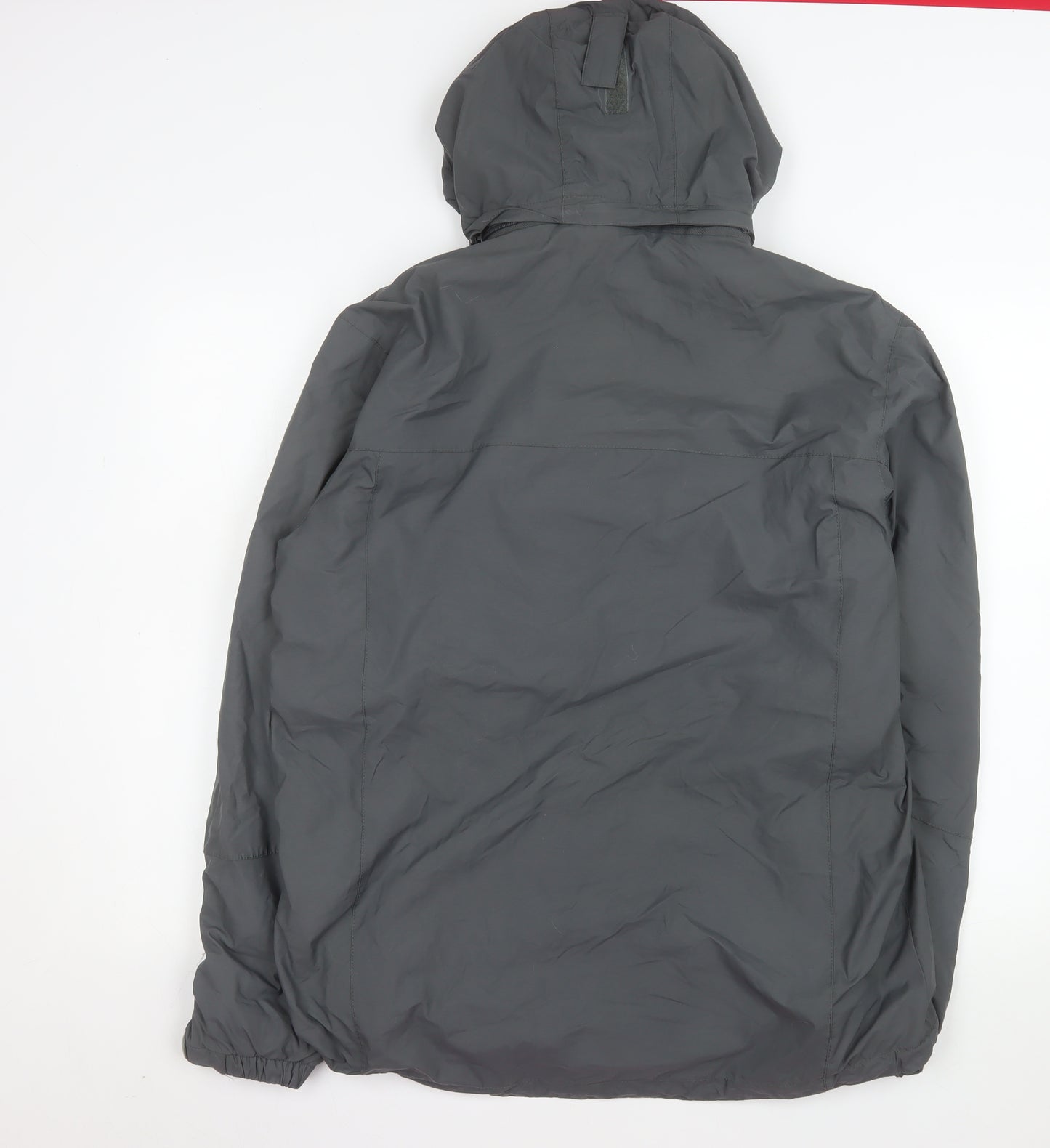 Peter Storm Women’s Grey Waterproof Hooded Parka Jacket Size M