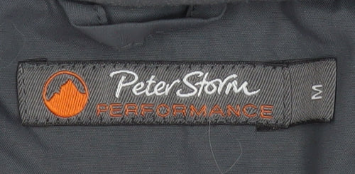Peter Storm Women’s Grey Waterproof Hooded Parka Jacket Size M