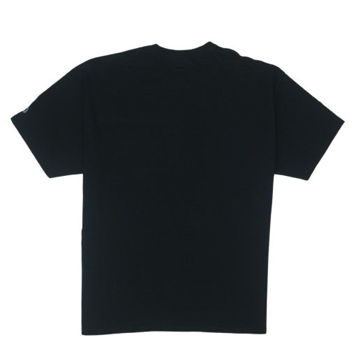 Champion Men's Black 2XL University Graphic Cotton T-Shirt