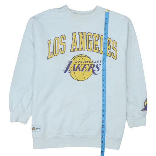 Primark Men’s White Los Angeles Lakers Sweatshirt Size S Pullover