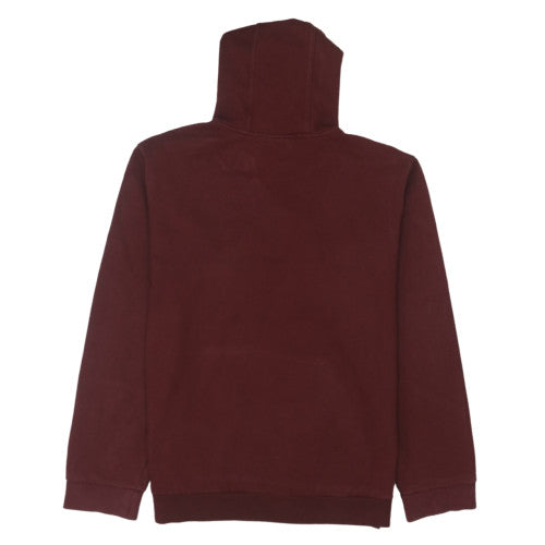 Nike Men's Brown Pullover Hoodie M Fleece Logo Sweatshirt