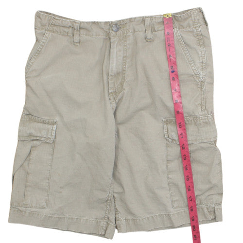 Carhartt Men Beige Cargo Shorts Size 31 Regular Fit Workwear