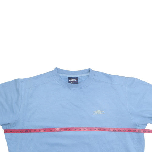 Umbro Pro Training Men's Blue XXL Crew Neck Sweatshirt