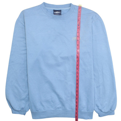 Umbro Pro Training Men's Blue XXL Crew Neck Sweatshirt