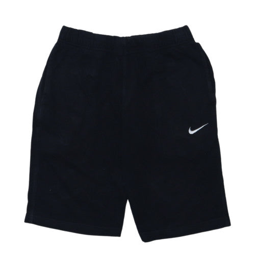 Nike Men's Black S Sweat Shorts Elastic Waist Regular Fit