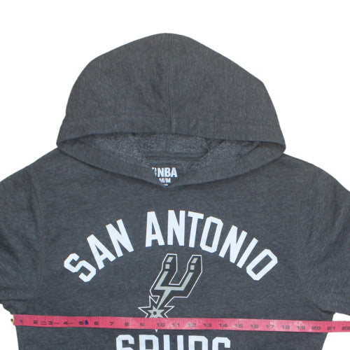 NBA Men’s Grey San Antonio Spurs Pullover Hoodie Medium