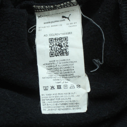 Puma Mens Black 3XL Pullover Crew Neck Sweatshirt