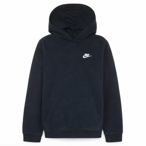 Nike Boys Black Pullover Hoodie XL Fleece Lined Casual Sweatshirt
