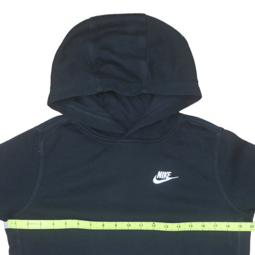 Nike Boys Black Pullover Hoodie XL Fleece Lined Casual Sweatshirt