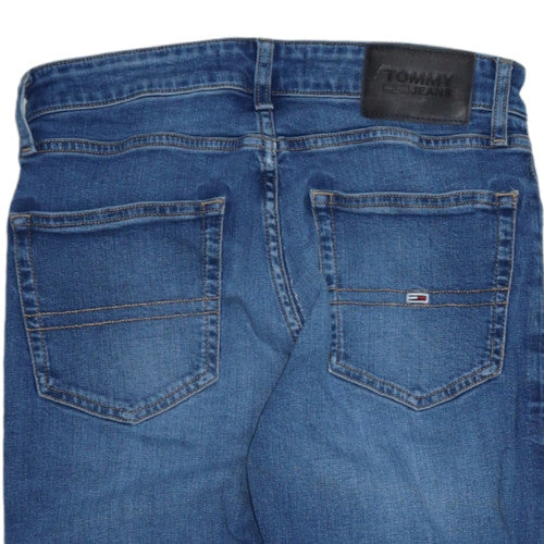 Tommy Jeans Women's Blue Ryan Relaxed Straight Denim Jeans Size 12