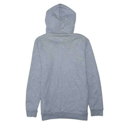 Adidas Womens Grey Hoodie Pullover Size S Trefoil Logo Casual
