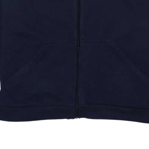 Kappa Men’s Blue Full Zip Hooded Sweatshirt XL Bristol Basketball