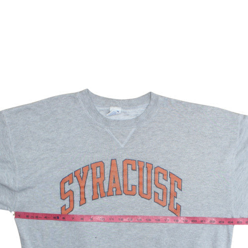Russell Athletic Men’s Grey Syracuse Graphic Pullover Sweatshirt XL