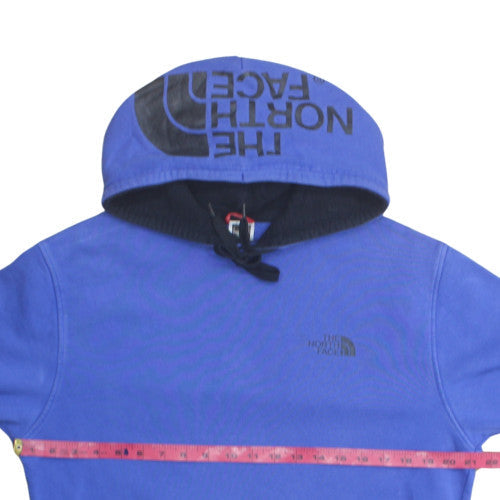 The North Face Men's Blue Pullover Hoodie Size M Outdoor Cotton