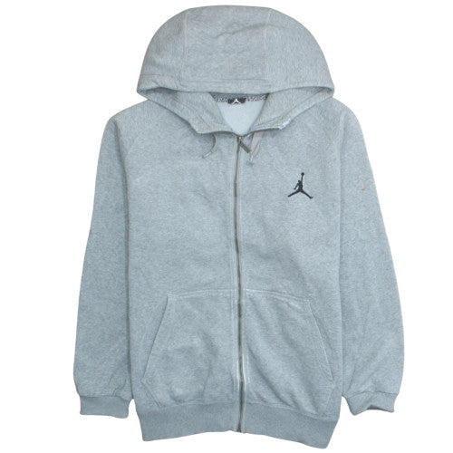 Nike Men's Grey Full Zip Hoodie XL Fleece Sportswear