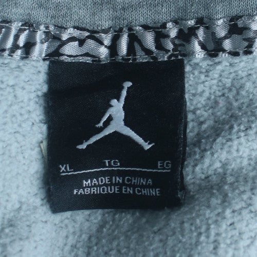 Nike Men's Grey Full Zip Hoodie XL Fleece Sportswear