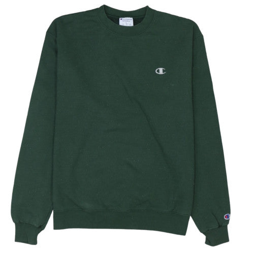 Champion Men's Green Pullover Crew Neck Sweatshirt Size L