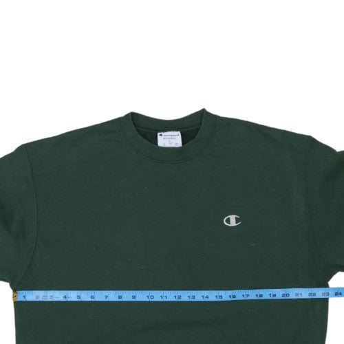 Champion Men's Green Pullover Crew Neck Sweatshirt Size L